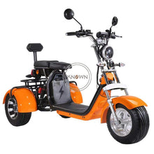 将图片加载到图库查看器，High Quality EU Eransport to Door 3 wheels Adult Electric Citycoco Scooter Electric Motorcycle with Passenger Seat
