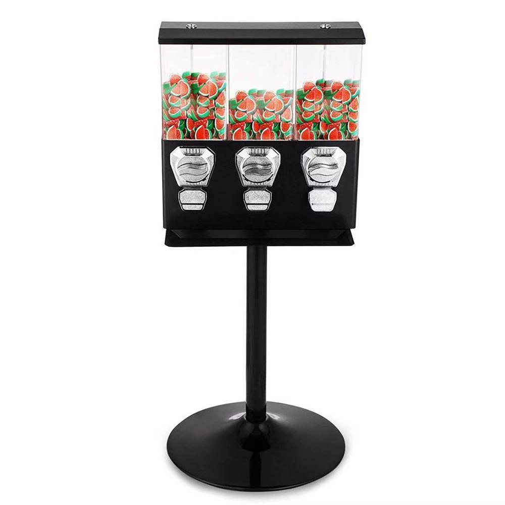 High Quality Zhutong Triple Head Bulk Candy Vending Machines Triple Gum ball vending Machine for Sale