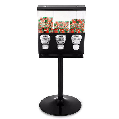 High Quality Zhutong Triple Head Bulk Candy Vending Machines Triple Gum ball vending Machine for Sale