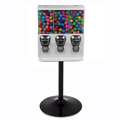 High Quality Zhutong Triple Head Bulk Candy Vending Machines Triple Gum ball vending Machine for Sale