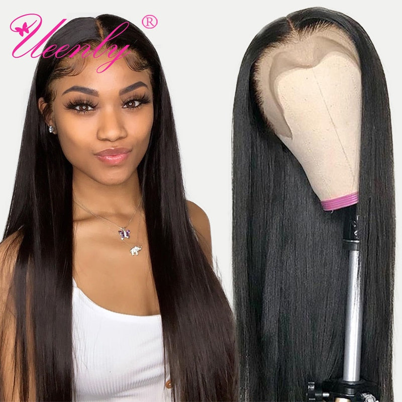 Highlight Colored Blonde #613 Lace Front Human Hair Wigs For Women Brazilian Straight HD Lace Frontal Wig Ombre #P4/27 #P4/30