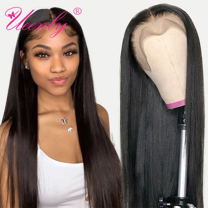 Highlight Colored Blonde #613 Lace Front Human Hair Wigs For Women Brazilian Straight HD Lace Frontal Wig Ombre #P4/27 #P4/30