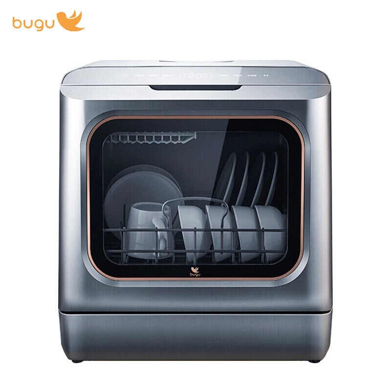 Home Full Automatic Desktop dish washers UV disinfection sterilization countertop dishwasher intelligent portable dishwasher