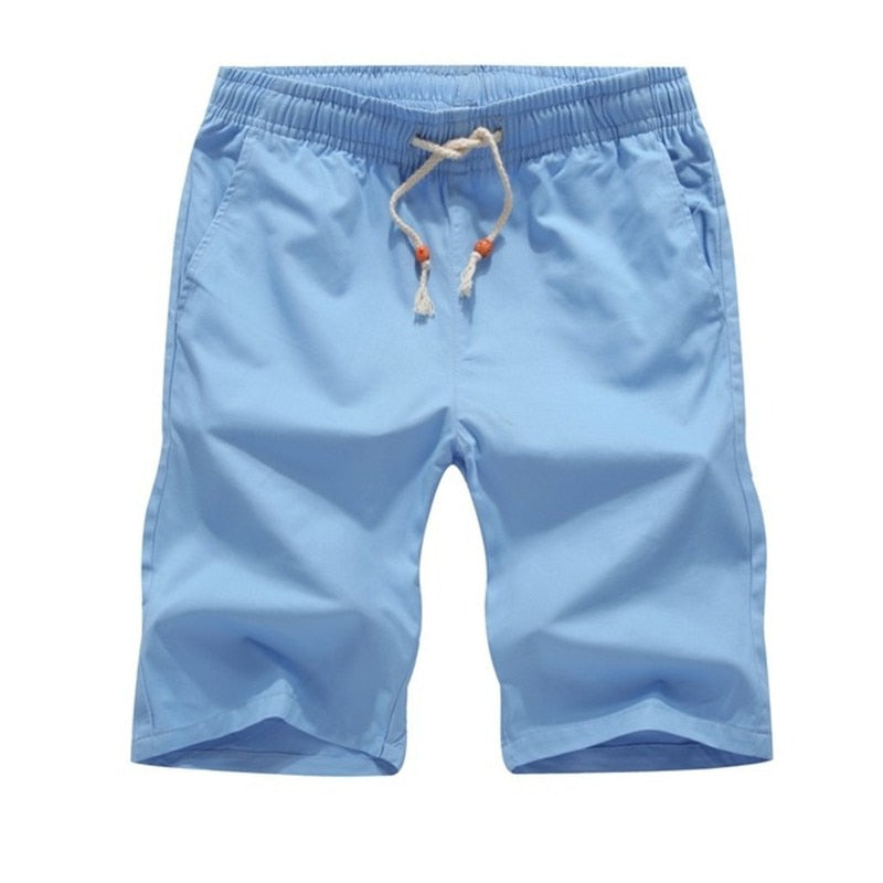 Hot 2021 Newest Summer Casual Shorts Men's Cotton Fashion Style Man Home Shorts  Asian Size Men Male With Pocket
