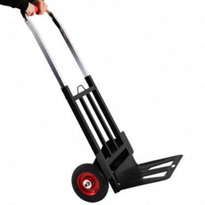 Folding Large Trolley. Moving Truck Support, Portable Shopping Dolley, Trailers, Multi-purpose Luggage Carts