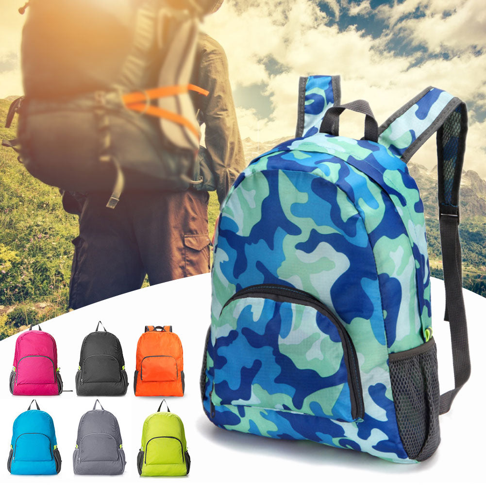 Men's Foldable Outdoor Sport Tactical Climbing Mountaineering Backpack Camping Hiking Trekking Rucksack Travel Lightweight Bag