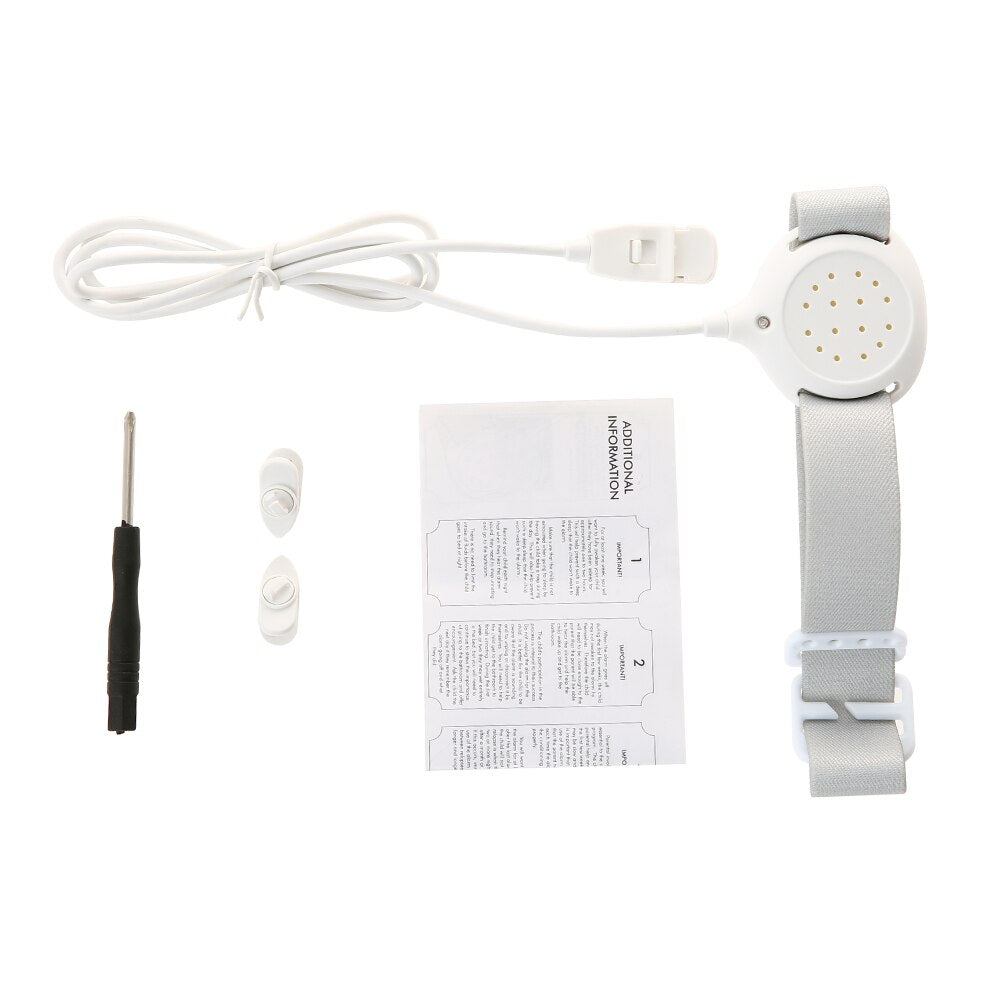 Hot Professional Arm Wear Bed-wetting Sensor Alarm For Baby Toddler Adults Potty Training Wet Reminder Sleeping Enuresis