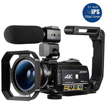 Load image into Gallery viewer, Hot Video Camera 4K Camcorders Vlog Camera Ordro AC3 30X Digital Zoom Night Vision Filmadora for YouTube Video Blogger
