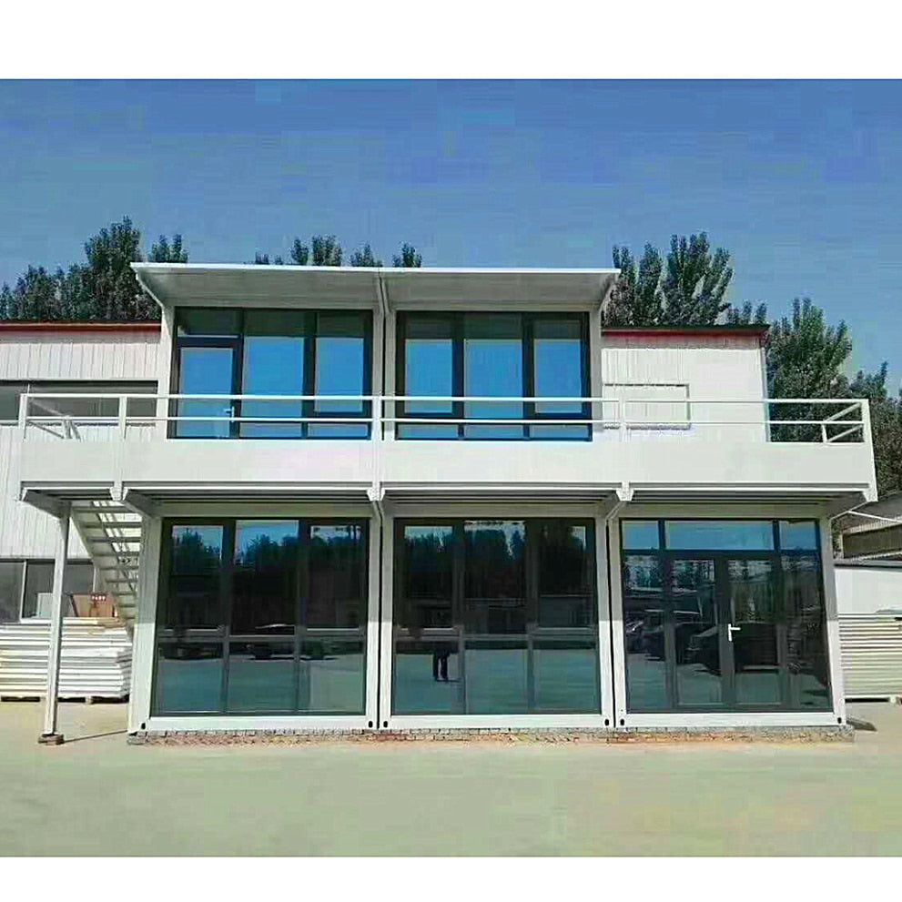 Prefabricated Building Hotel Office Living Flat Pack Container House Frame