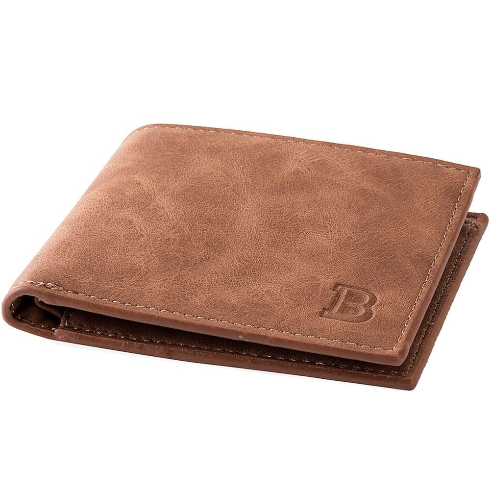 High Quality Mini Men's Luxury Business Wallet Card Holder Man Purse Coin Bag Zipper