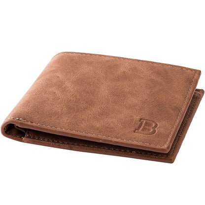 High Quality Mini Men's Luxury Business Wallet Card Holder Man Purse Coin Bag Zipper