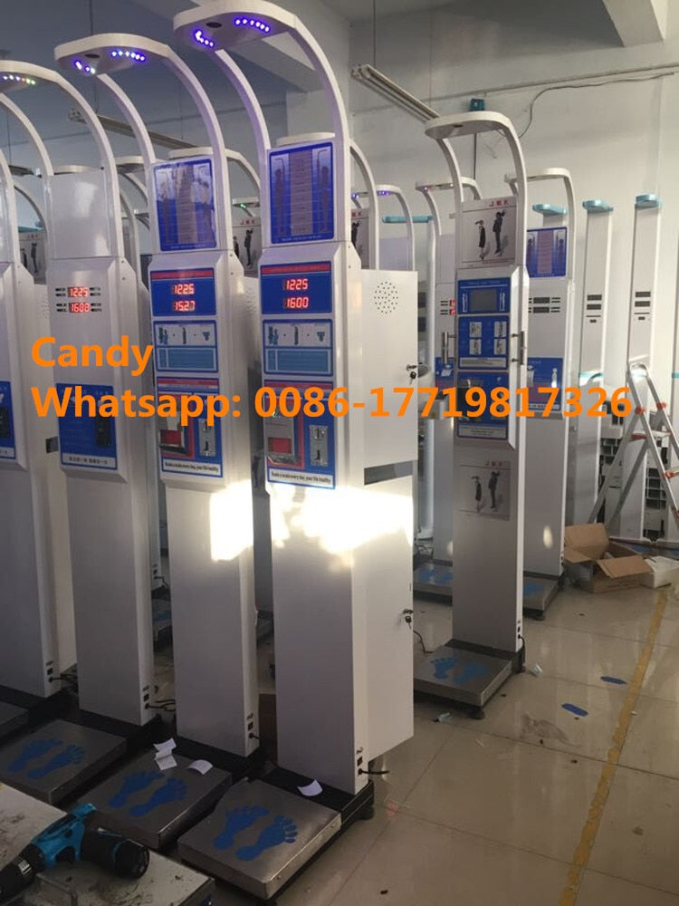 Electric Scale Vending Machine 15 Model Coin Acceptor. Weight Scale