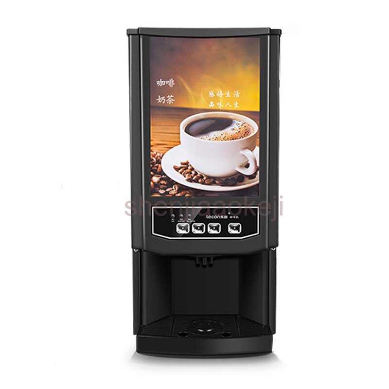 Household small automatic instant coffee machine hot cold beverage machine Milk tea coffee machine drinking fountains  220v 1PC