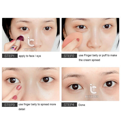 ICYCHEER Face Concealer Eraser Pen Long Lasting Eye Concealer Lighter Cover Up Acne Scars Primer  Face Makeup Beauty Cosmetic