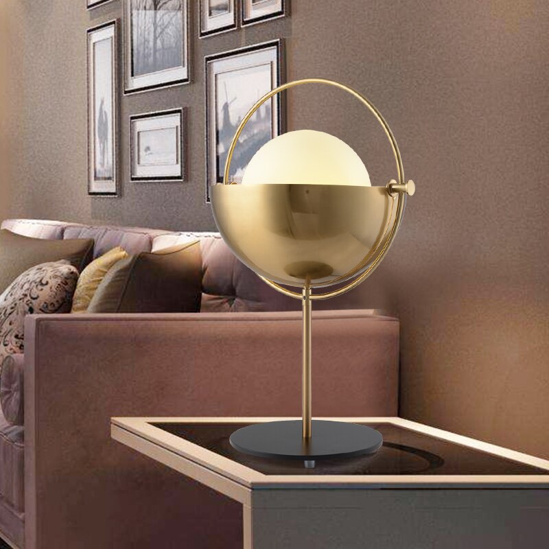 IKVVT Adjustable Desk Light G9 Black White Coppery Office Table Lamp Student Reading Lamps Modern Minimalism Desk Lights