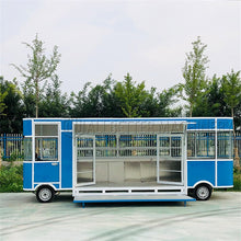 Load image into Gallery viewer, Ice Cream Hot Dog Electric Food Cart Kitchen Restaurant Vintage Mobile Food Truck
