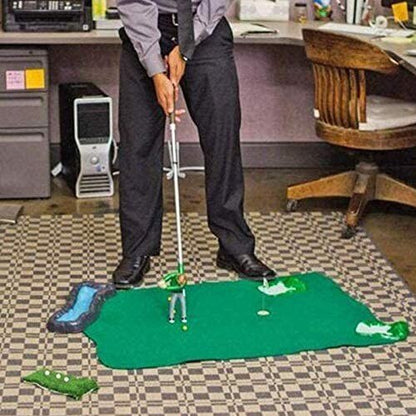 Indoor Mini Golf Game Golfing Man Indoor Golf Game Indoor Mini Golf Game Set with A Little Guy Attached to Golf Club