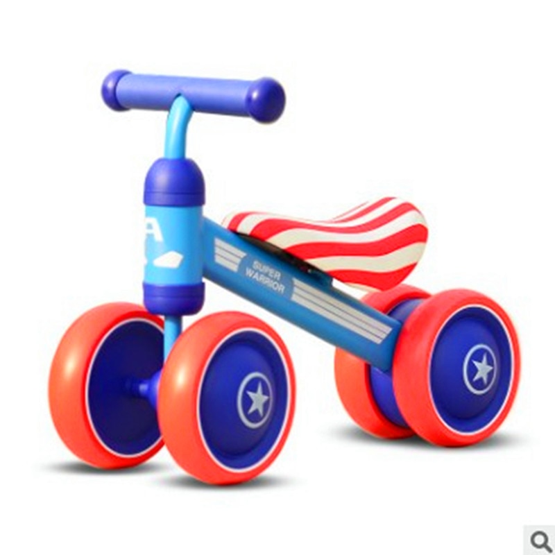 Infant Shining Baby Walker Kids Bike Toy Kids Ride Bike 1-3 Years Baby Ride on Toys for Learning Walk Baby Bike Scooter Safety