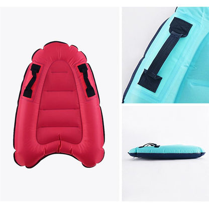 Inflatable Handle Pool Rafts Plate Children Swimming Floating Bed Surfboard Bathing Toys Swimming Accessories