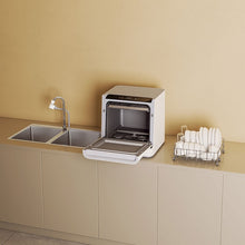 將圖片載入圖庫檢視器 Intelligent APP Control dish washers Automatic Installation-free Dishwashers portable dishwasher Household countertop dishwasher
