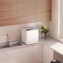 將圖片載入圖庫檢視器 Intelligent APP Control dish washers Automatic Installation-free Dishwashers portable dishwasher Household countertop dishwasher
