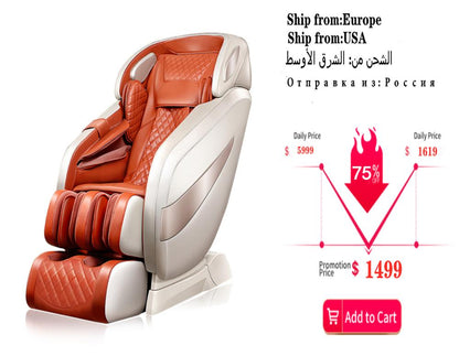 Intelligent electric sofa SL guide rail manipulator whole body space cabin household multi-functional luxury massage chair