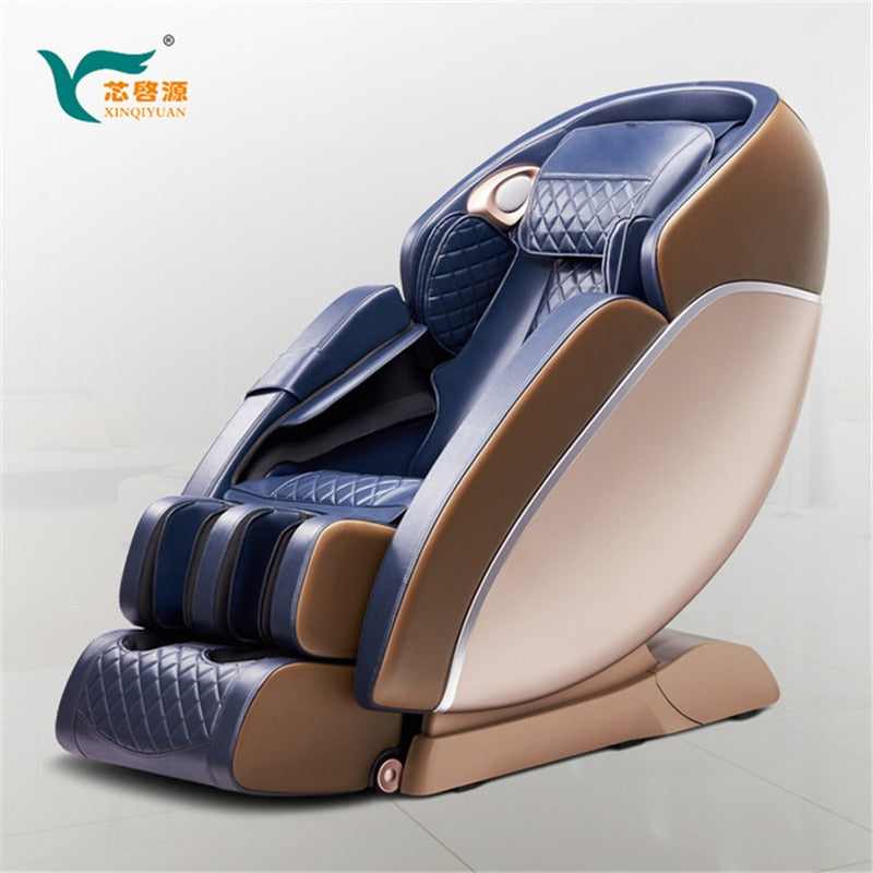 Intelligent full-automatic luxury massage chair multifunctional curved guide 3D movement household electric sofa