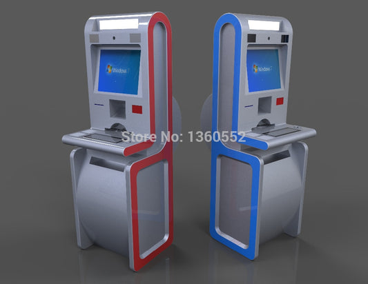 Interactive Industrial Computer Free Standing Multi Function Self Service Payment Kiosk Touch screen Kiosk Retail Store Supplies