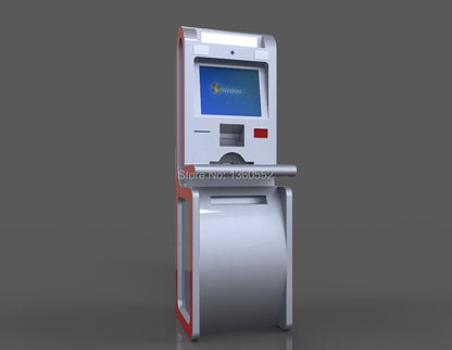 Interactive Industrial Computer Free Standing Multi Function Self Service Payment Kiosk Touch screen Kiosk Retail Store Supplies