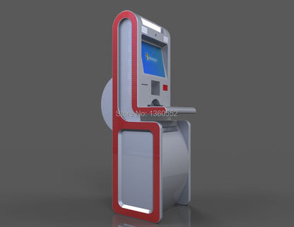 Interactive Industrial Computer Free Standing Multi Function Self Service Payment Kiosk Touch screen Kiosk Retail Store Supplies