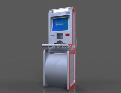 Interactive Industrial Computer Free Standing Multi Function Self Service Payment Kiosk Touch screen Kiosk Retail Store Supplies