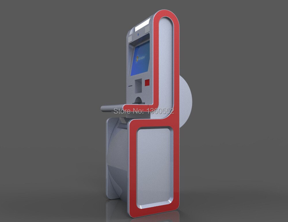 Interactive Industrial Computer Free Standing Multi Function Self Service Payment Kiosk Touch screen Kiosk Retail Store Supplies