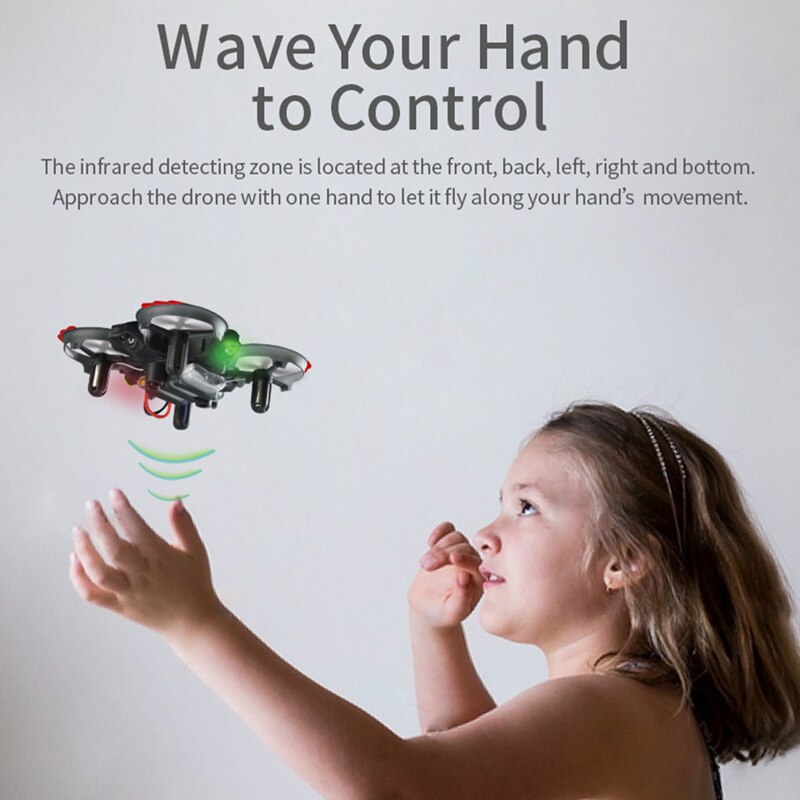 JJRC H56 TaiChi Mini Drone Infrared Sensing Control Remote Control Drones RTF Altitude Hold Upgrade VS H36 H52 Toys