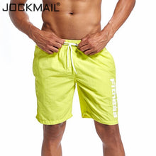 Load image into Gallery viewer, JOCKMAIL Brand 2018 New Men&#39;s Summer Quick Dry Shorts Knee length Mens Board Shorts Beach Short Male Short Hot Sales
