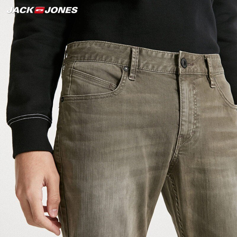 JackJones Men's fashion Trend Slim Stretch Jeans Pants 218432528