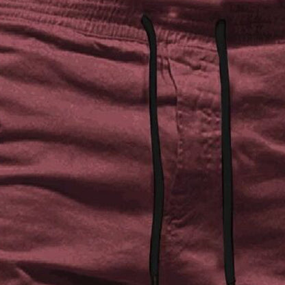Jaycosin Men's Military Cargo Shorts New Solid Tactical Shorts Men Cotton Loose Work Casual Short Pants Drawstring Pantalones