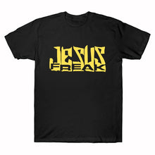 Load image into Gallery viewer, Jesus Christian Cross Printing T Shirts New Style Unique Men Casual Short Sleeve Tops Summer Tee Black White Hipster Streetwear
