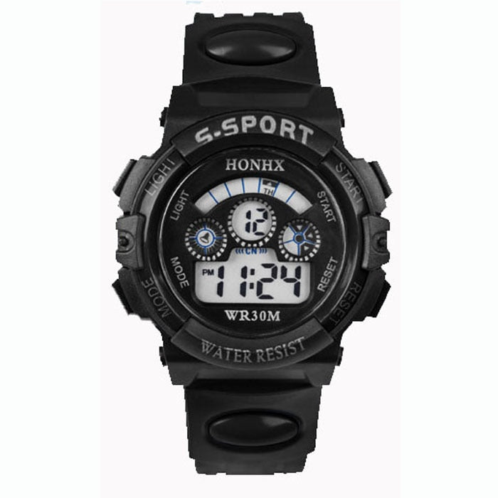 Kids Digital Watches Waterproof Children Boy LED Quartz Alarm Date Sports Wrist Watch Casual Boys Watches Child Gift 2020