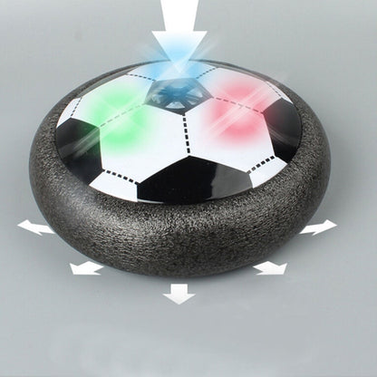 Kids Levitate Suspending Soccer Ball Air Cushion Floating Foam Football with LED Light Gliding Toys Soccer Toys Kids Gifts