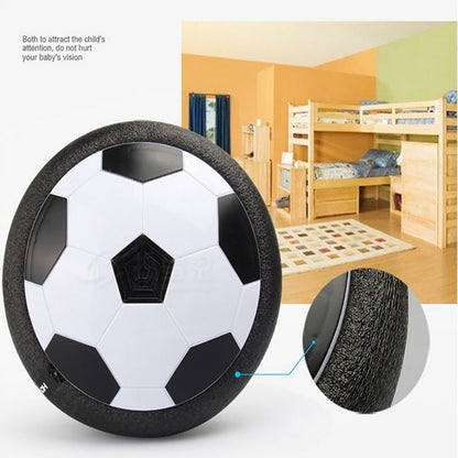 Kids Levitate Suspending Soccer Ball Air Cushion Floating Foam Football with LED Light Gliding Toys Soccer Toys Kids Gifts