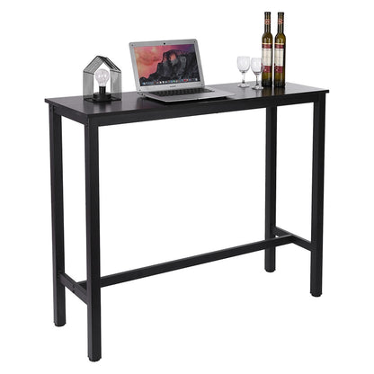 Kitchen Bar Table Dining Table Home Study Desk Modern Solid Wood Coffee Table With Side Storage Office Meeting Base Desk