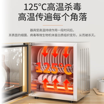 Kitchen cabinet dish dryer Household Small Desktop High Temperature sterilizing machine Kitchen uv cabinet disinfecting cabinets