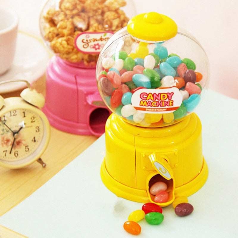 Korean Vending Sweets Candy Machine Piggy Bank Deposit Box Children's Money Saving Bank Kids Lovers gift
