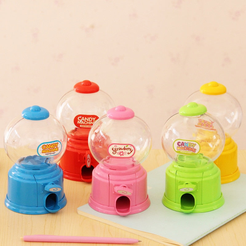 Korean Vending Sweets Candy Machine Piggy Bank Deposit Box Children's Money Saving Bank Kids Lovers gift