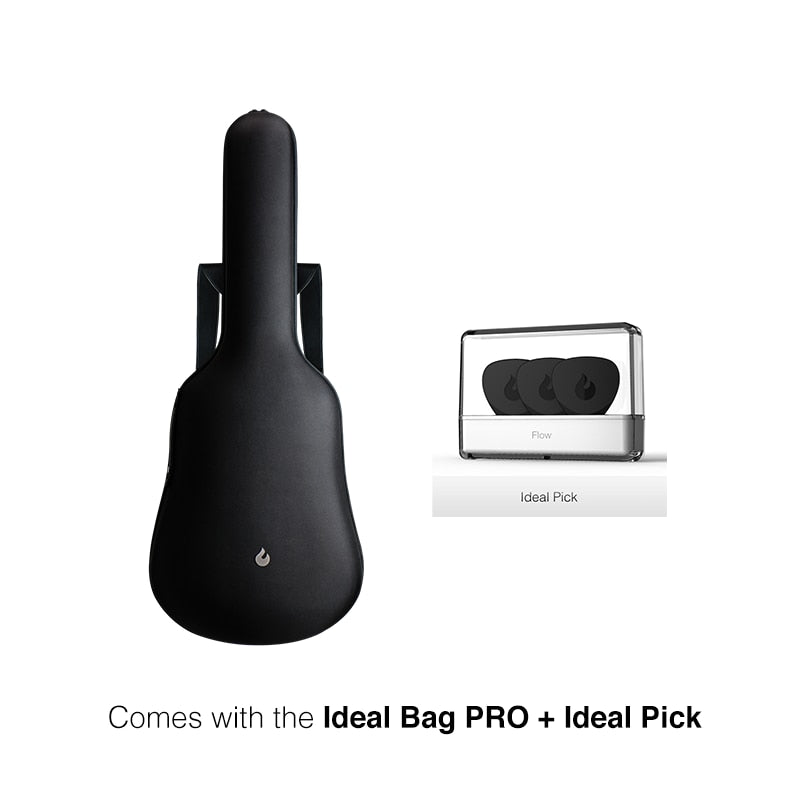 LAVA ME PRO Acoustic Electric Guitar Carbon Fiber FreeBoost 41 Inch Professional Playing Guitar With Case Pick Charging Cable