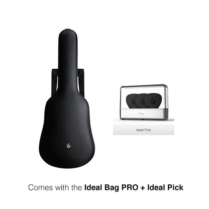 LAVA ME PRO Acoustic Electric Guitar Carbon Fiber FreeBoost 41 Inch Professional Playing Guitar With Case Pick Charging Cable