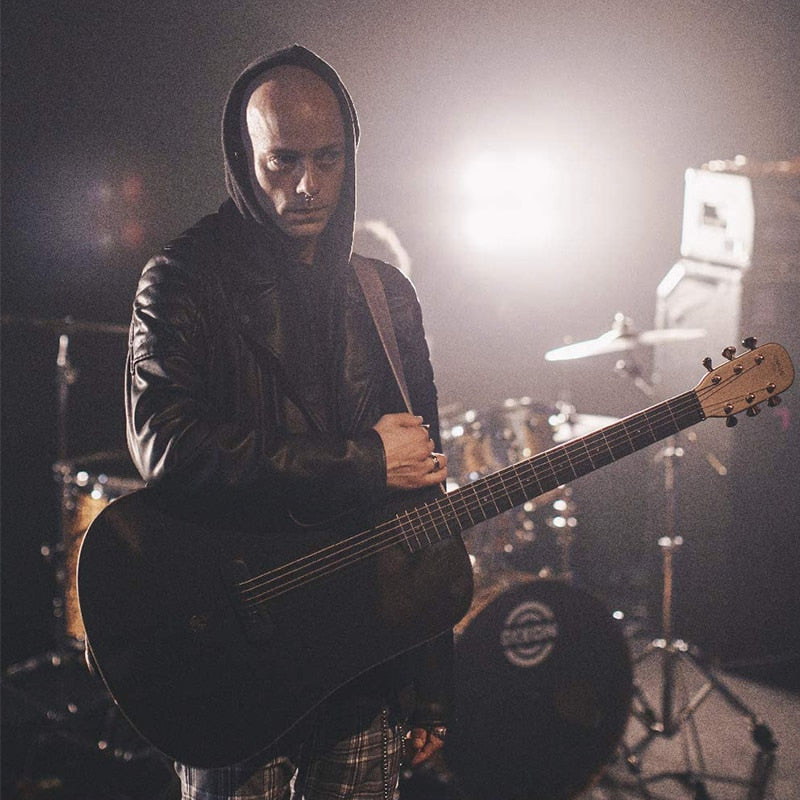 LAVA ME PRO Acoustic Electric Guitar Carbon Fiber FreeBoost 41 Inch Professional Playing Guitar With Case Pick Charging Cable