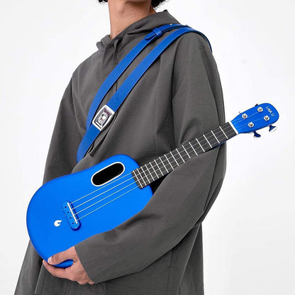 LAVA U Carbon Fiber FreeBoost Ukulele 23 inch 26 inch Tenor Ukulele With Effects Without Plugging In Travel Ukulele With Case