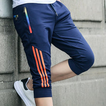 Load image into Gallery viewer, LBL Men&#39;s Striped Shorts Summer Casual Men&#39;s Beach Shorts Sportswear Short Sweatpants Jogger Breathable Trousers Boardshorts Man
