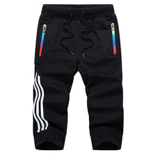 Load image into Gallery viewer, LBL Men&#39;s Striped Shorts Summer Casual Men&#39;s Beach Shorts Sportswear Short Sweatpants Jogger Breathable Trousers Boardshorts Man
